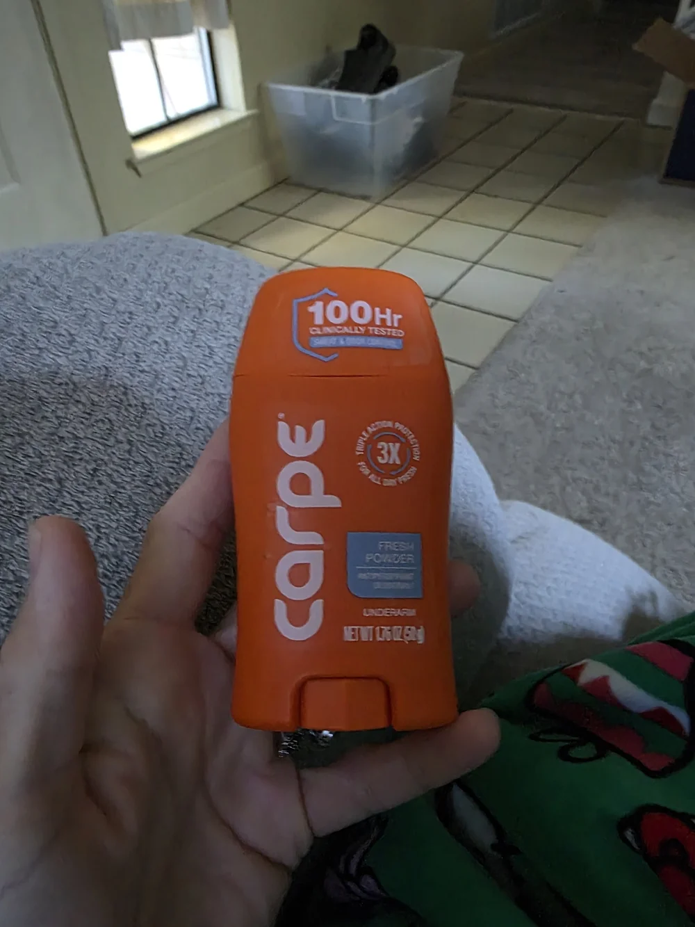 2 Foe $35 Carpe Men’s Underarm Treatment Stick —